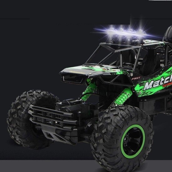 RC automobilis Rock Crawler 1:12 4WD METAL, žalias