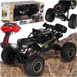 RC automobilis Rock Crawler 2.4GHz 1:8, 51 cm, juodas