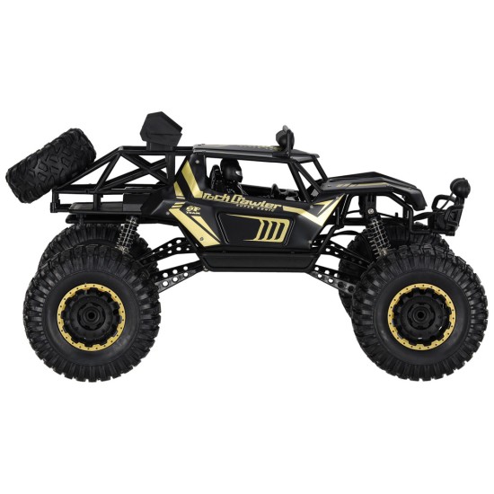 RC automobilis Rock Crawler 2.4GHz 1:8, 51 cm, juodas