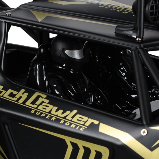 RC automobilis Rock Crawler 2.4GHz 1:8, 51 cm, juodas