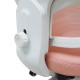 Vaikiška stalo kėdė, ergonomiška, pasukama, reguliuojamo aukščio, rožinės spalvos