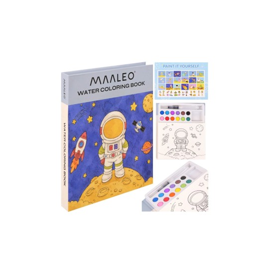 Vandens spalvinimo knygelė – astronautas „Maaelo“
