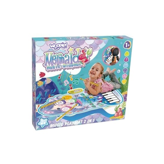 WOOPIE 2in1 muzikinis kilimėlis „Undinėlė“