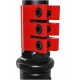 Paspirtukas Phoenix 100mm ABEC9, Red