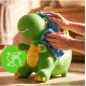 Pripučiamas guminis šokliukas Dinozauras su pompa, 49 cm