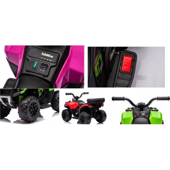 Mėlynas akumuliatorinis keturratis GTS1155