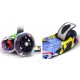 Triratis paspirtukas scooter su Led ratais Graffiti White