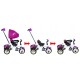 Vaikiškas triratukas TRIKE AIR, Mėlynas