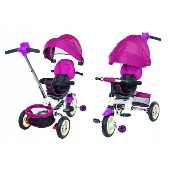 Vaikiškas triratukas TRIKE AIR, Violetinis
