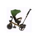Vaikiškas triratukas su miego funkcija RAPTOR AIR, Pilkas 7in1