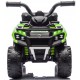 Žalias akumuliatorinis keturratis GTS1155