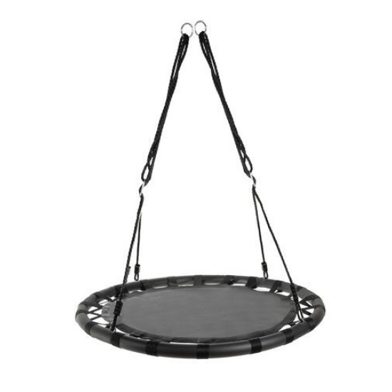 Pakabinamos sūpynės gandro lizdas 100cm / 150kg Black
