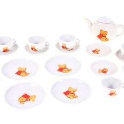 Porcelianinis  arbatos puodelių rinkinys 21 elementų