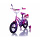 Dviratis MONSTER HIGH 12 (ROŽINIS - VIOLETINIS) 