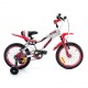 Dviratis MOTO 16 (BALTA/RAUDONA)