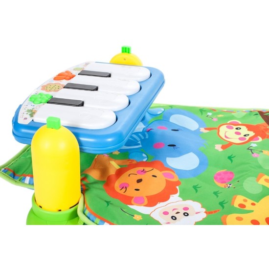 Lavinamasis Kilimėlis Piano Žirafa Mėlynas