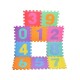 Minkštas Edukacinis Kilimėlis - Dėlionė (Puzzle) 10 Skaičių Nuo 0 - 9
