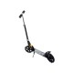 Paspirtukas SCOOTER su dideliais 20 cm. ratais BLACK