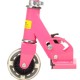 Paspirtukas scooter rožinis su led ratais