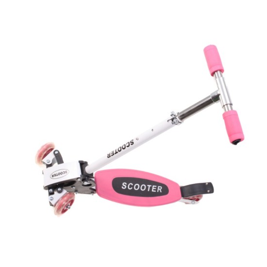 Triratis paspirtukas scooter 69cm. geltonas