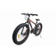 Dviratis MalTrack FATBIKE 26" SHIMANO (plieninis, juoda)