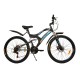 Dviratis MTB MalTrack TARGET 26" SHIMANO (plieninis, mėlyna)