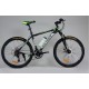 Dviratis MTB MalTrack TEAM GREEN 26" SHIMANO (plieninis, žalia)