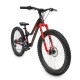Dviratis 4KIDS Raptor 24" dydis 13,5" (34cm) (aliuminis, juoda/raudona)