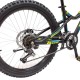 Dviratis 4KIDS Thunder 24" dydis 13,5" (34cm) (aliuminis, juoda / mėlyna / neoninė geltona)