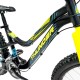 Dviratis 4KIDS Thunder 24" dydis 13,5" (34cm) (aliuminis, juoda / mėlyna / neoninė geltona)