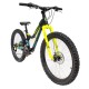 Dviratis 4KIDS Thunder 24" dydis 13,5" (34cm) (aliuminis, juoda / mėlyna / neoninė geltona)
