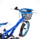 Dviratis 4KIDS Camo boy 16" (plieninis, mėlyna)