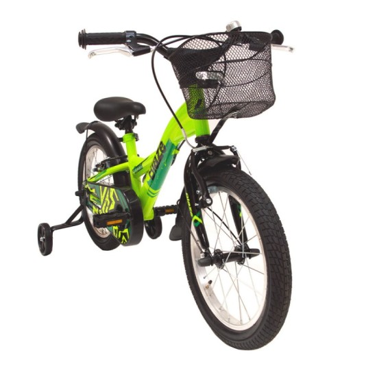 Dviratis 4KIDS Blaze 16" (juoda/žalia)