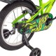 Dviratis 4KIDS Blaze 16" (juoda/žalia)