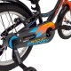 Dviratis FUNZY Rocket 16" (juoda/oranžinė)