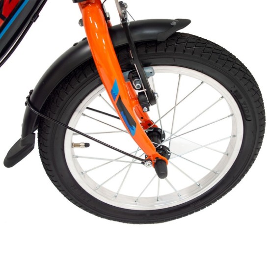 Dviratis FUNZY Rocket 16" (juoda/oranžinė)