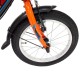 Dviratis FUNZY Rocket 16" (juoda/oranžinė)
