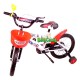 Dviratis Cola BMX 16" (juoda/raudona) 