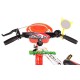 Dviratis Cola BMX 16" (juoda/raudona) 