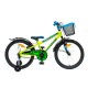 Dviratis 4KIDS Scooby 20" (plieninis, geltona/mėlyna)