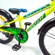 Dviratis 4KIDS Scooby 20" (plieninis, geltona/mėlyna)