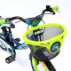 Dviratis 4KIDS Mongo 20" (plieninis, mėlyna/žalia)