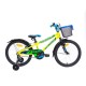 Dviratis 4KIDS Scooby 20" (aliuminis, neoninė geltona/žalia)