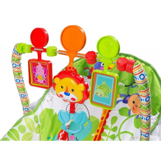 Gultukas -Vibro Kėdutė ECOTOYS 3*1 Green