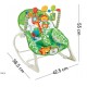 Gultukas -Vibro Kėdutė ECOTOYS 3*1 Green