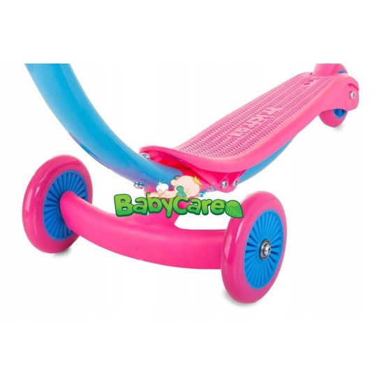 Triratis paspirtukas scooter MicMax Rose