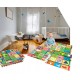 Minkštas EVA Edukacinis Kilimėlis - Dėlionė (puzzle) 4 dalys  61cmX61cm