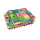 Minkštas EVA Edukacinis Kilimėlis - Dėlionė (puzzle) 4 dalys  61cmX61cm