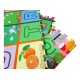 Minkštas EVA Edukacinis Kilimėlis - Dėlionė (puzzle) 4 dalys  61cmX61cm