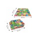 Minkštas EVA Edukacinis Kilimėlis - Dėlionė (puzzle) 4 dalys  61cmX61cm